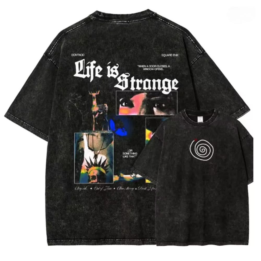 Camiseta preta com imagem
